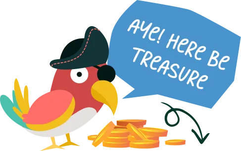 Parrot with treasure3